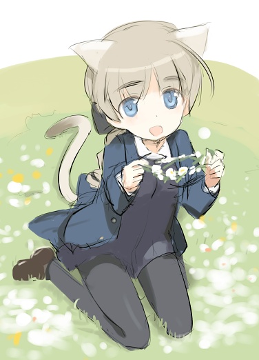 lynette bishop (world witches series and 1 more) drawn by shimada_fumikane