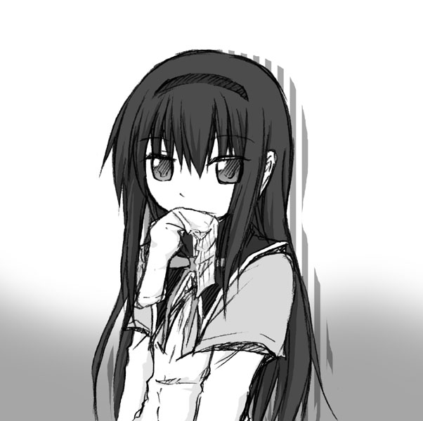 akemi homura (mahou shoujo madoka magica) drawn by yukimizu