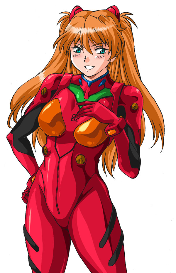 souryuu asuka langley (neon genesis evangelion) drawn by manabe_jouji