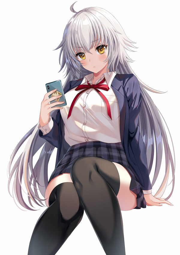 jeanne d'arc alter (fate and 1 more) drawn by harimoji