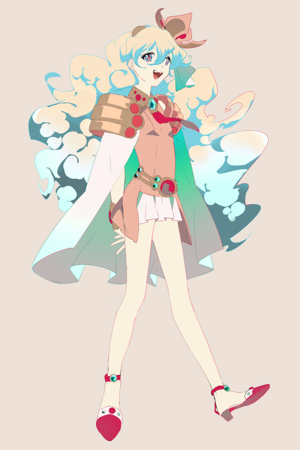 nia teppelin (tengen toppa gurren lagann) drawn by okomeuma