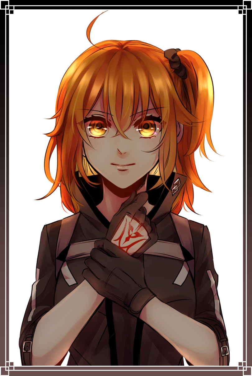 fujimaru ritsuka (fate and 1 more) drawn by redrabbit44