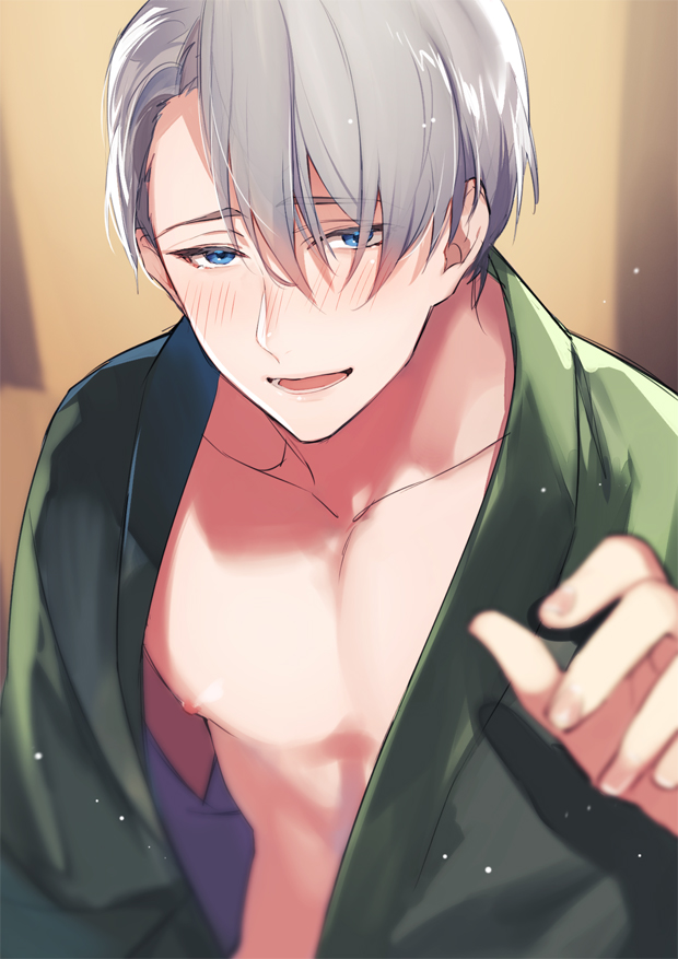 viktor nikiforov (yuri!!! on ice) drawn by ariko