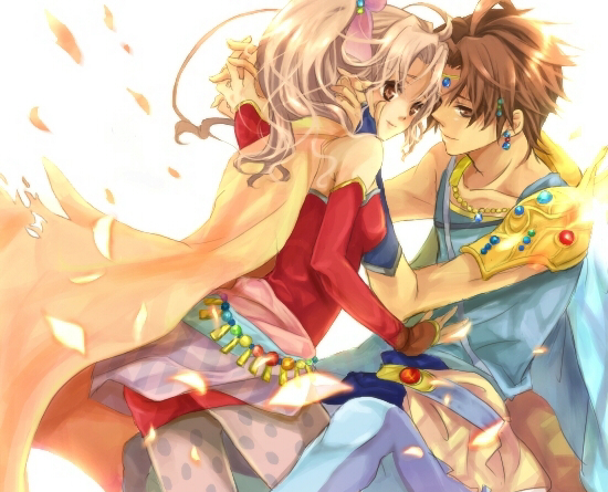 terra branford and bartz klauser (final fantasy and 3 more) drawn by uni_(gumin)