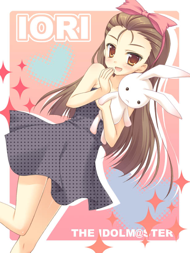 minase iori and usa-chan (idolmaster and 1 more) drawn by moribe_(rabumanyo)