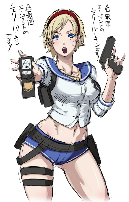 sherry birkin (resident evil and 1 more) drawn by butcha-u