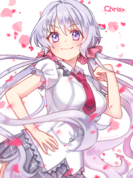 yukine chris (senki zesshou symphogear) drawn by nemuri_miyako