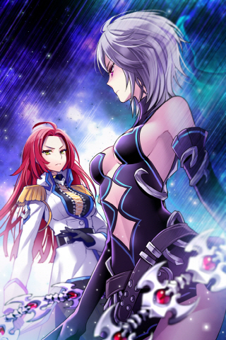 iri flina and jaina preventer (sword girls) drawn by nardack
