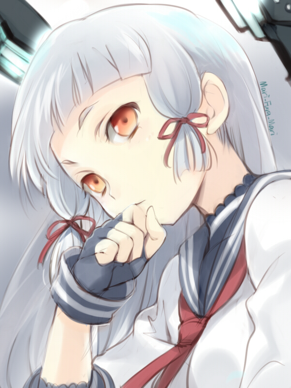 murakumo (kantai collection) drawn by primary_stage