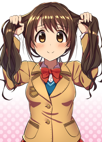 shimamura uzuki (idolmaster and 1 more) drawn by wagashi928