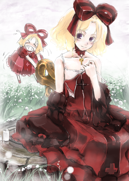 medicine melancholy and su-san (touhou) drawn by enpou