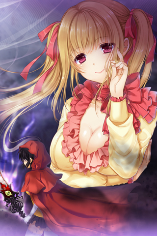 schindler k eru and a-ga (sword girls) drawn by ratise