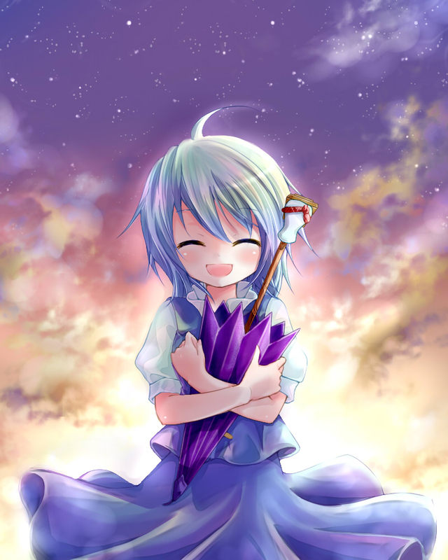 tatara kogasa (touhou) drawn by murasaki_(murasakiiro_no_yoru)