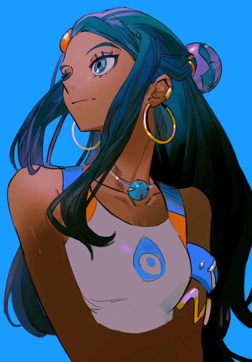 nessa (pokemon and 1 more) drawn by pofuu31