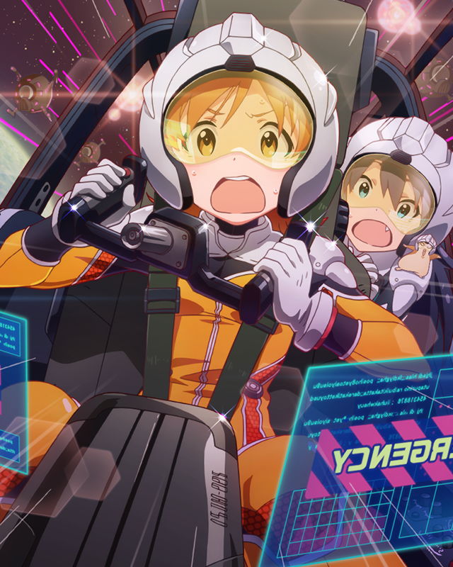 ganaha hibiki, yabuki kana, and hamuzou (idolmaster and 2 more)