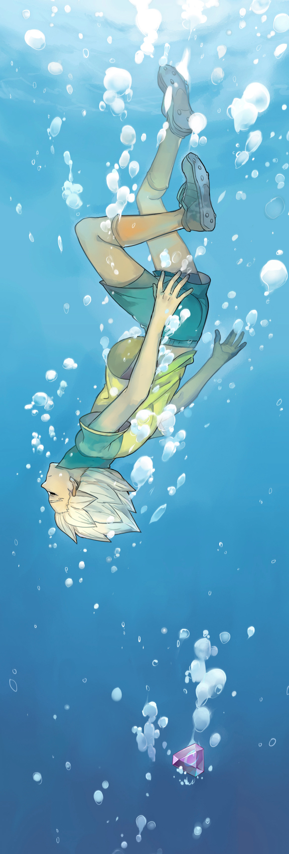 endou mamoru and gouenji shuuya (inazuma eleven go and 2 more) drawn by nanjou_(sumeragimishiro)