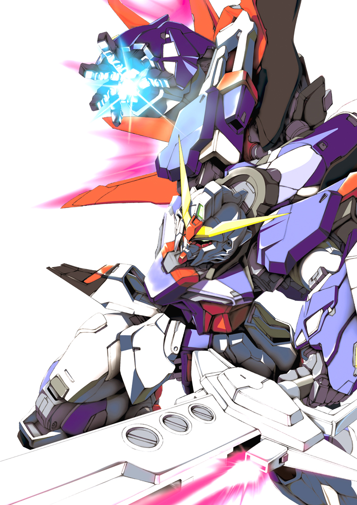 destiny gundam (gundam and 2 more) drawn by robo_misucha
