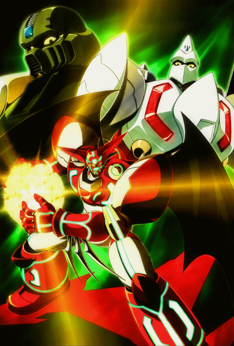 shin getter-1, shin getter-2, and shin getter-3 (getter robo and 1 more) drawn by ma-shin