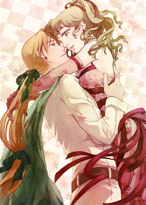 terra branford and edgar roni figaro (final fantasy and 1 more) drawn by ren_mizuha