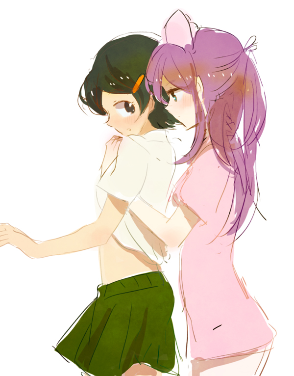 kudou fuyuka and kino aki (inazuma eleven) drawn by tomo10