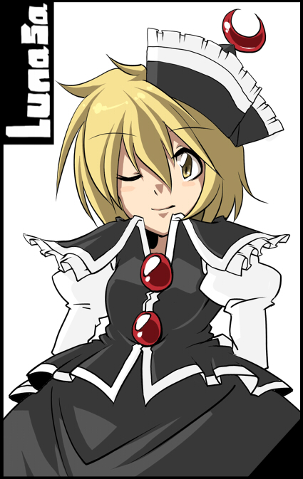 lunasa prismriver (touhou) drawn by harusame_(unmei_no_ikasumi)