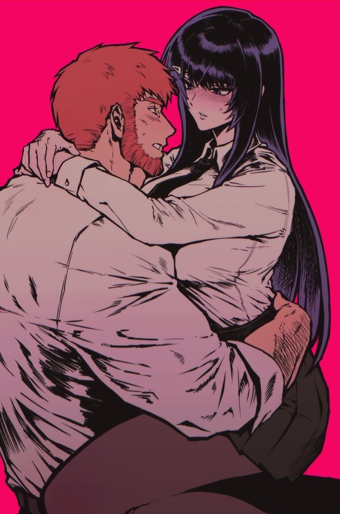 player character, yuri, and doren (degrees of lewdity) drawn by myeonggu_nim