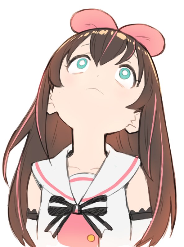 kizuna ai (kizuna ai inc.) drawn by murakami_hisashi