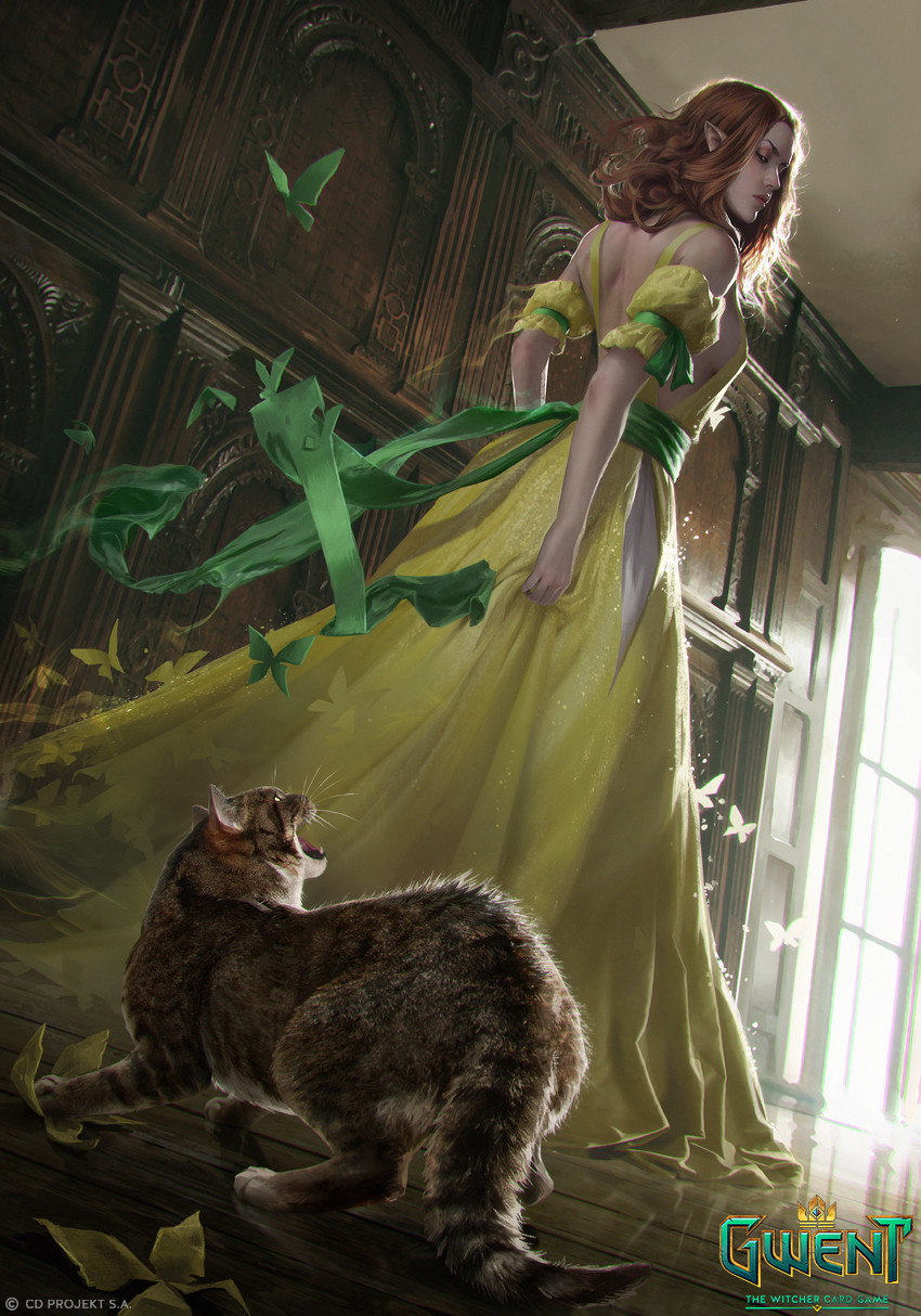 ida emean aep sivney (the witcher and 1 more) drawn by akreon
