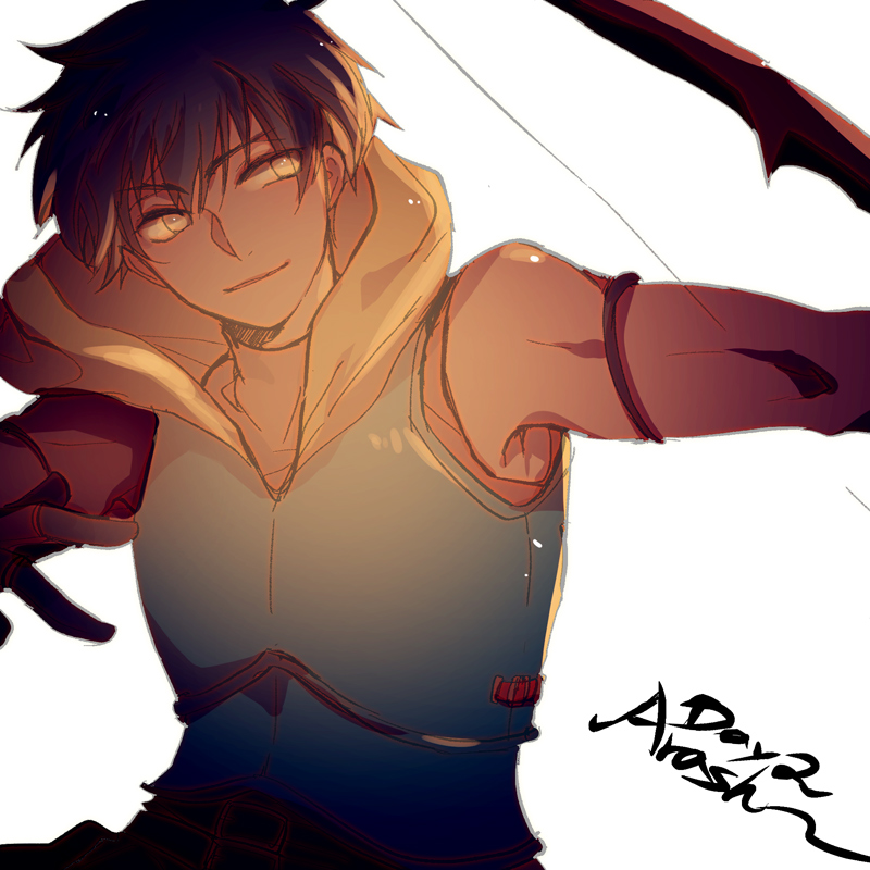 arash (fate and 1 more) drawn by jikei