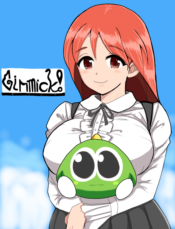 yumetaro and unnamed girl (gimmick!) drawn by kunisada_kimisono