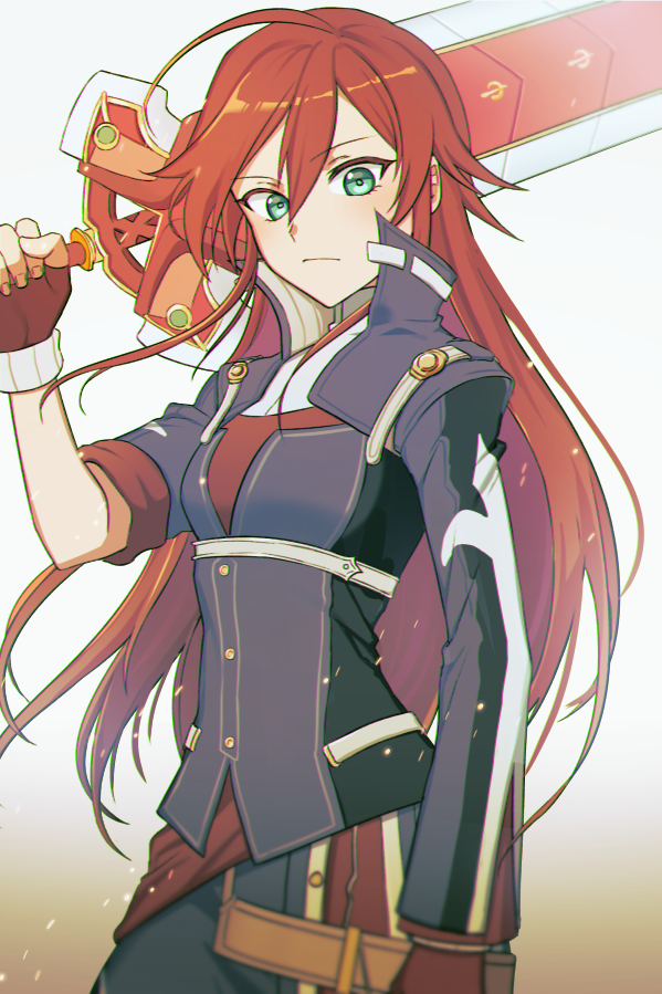 celis ortesia (eiyuu densetsu and 2 more) drawn by love_credo