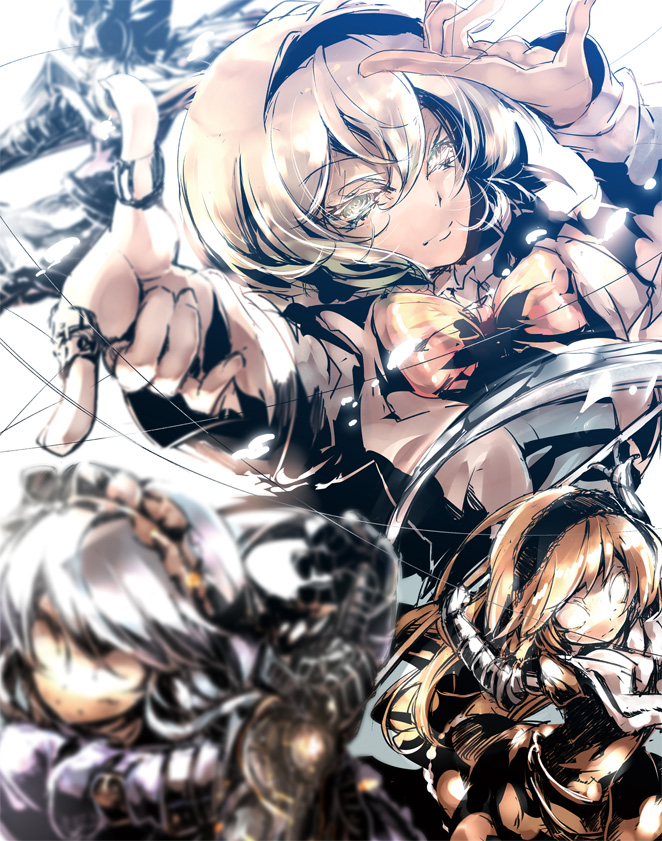 alice margatroid and shanghai doll (touhou) drawn by neichiru
