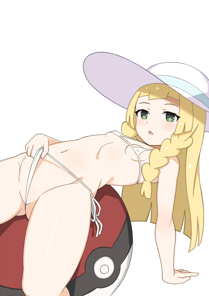 lillie (pokemon and 1 more) drawn by toshishikisai