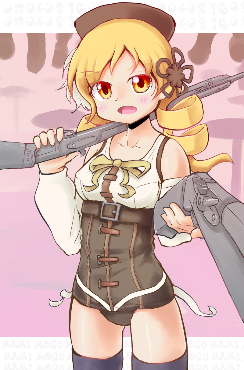 tomoe mami (mahou shoujo madoka magica) drawn by m_spark