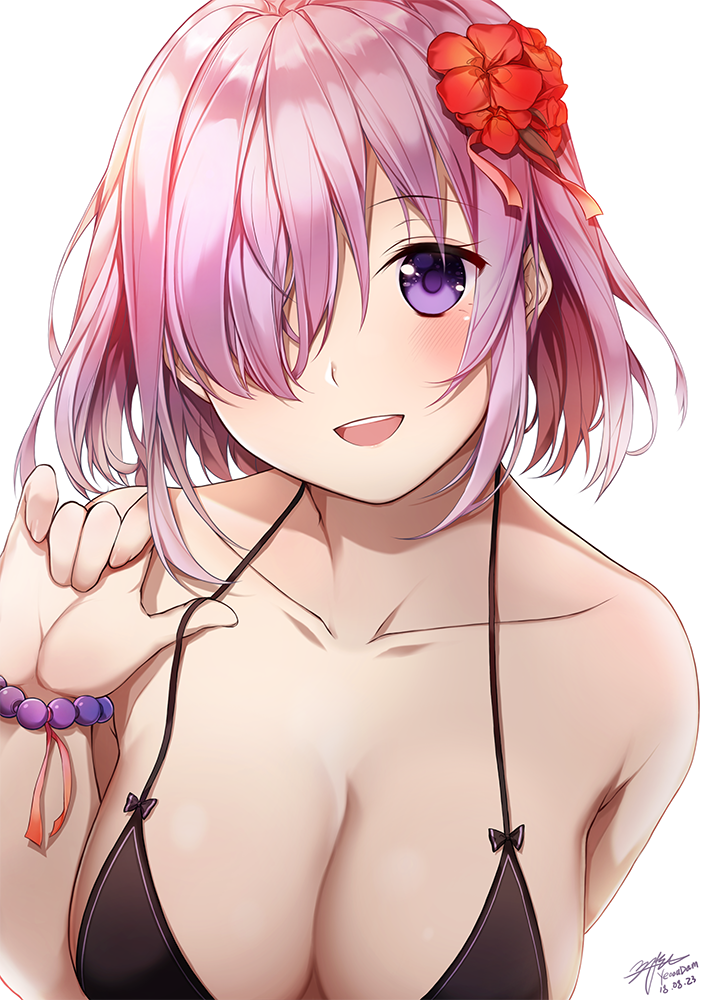 mash kyrielight (fate and 1 more) drawn by yeooudam
