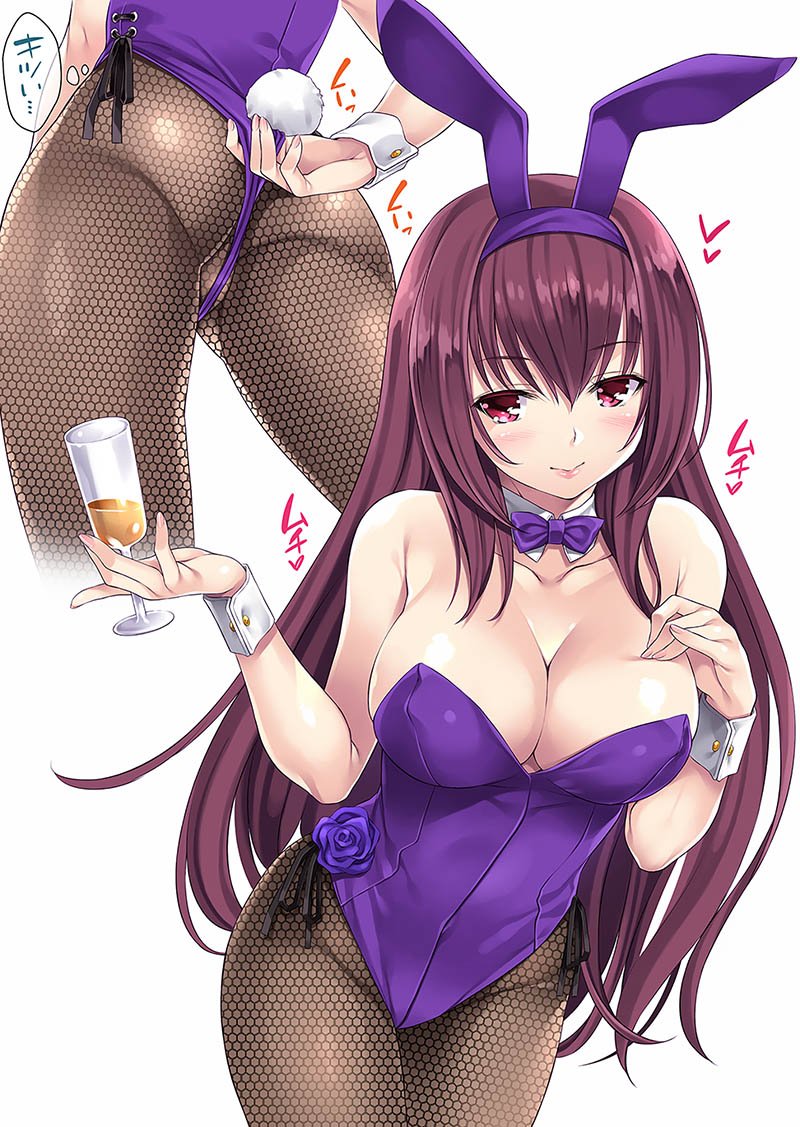scathach (fate and 1 more) drawn by mizuhara_yuu