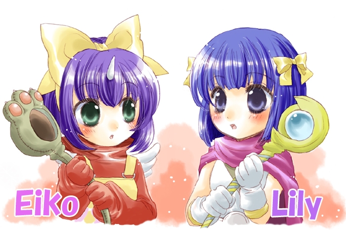 eiko carol and hero's daughter (final fantasy and 3 more) drawn by sakumi_(uruneko)