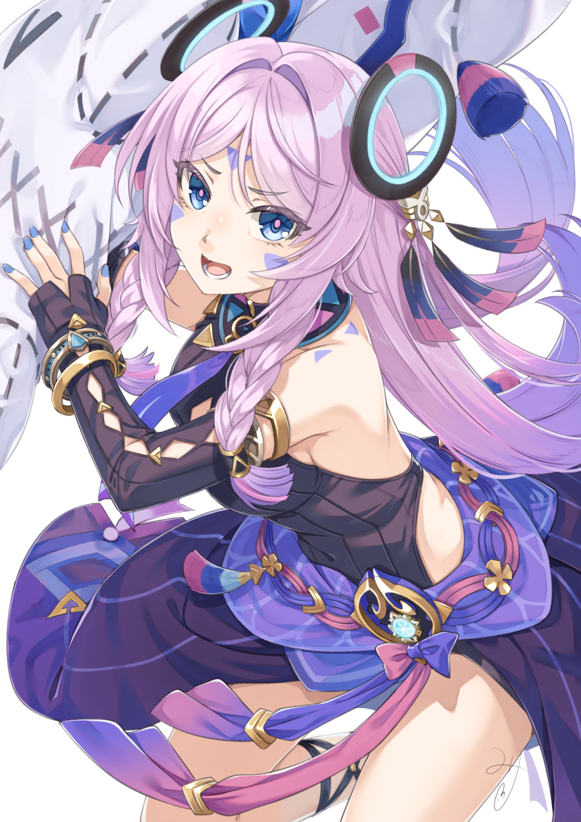 citlali and citlalin (genshin impact) drawn by miri_(ago550421)