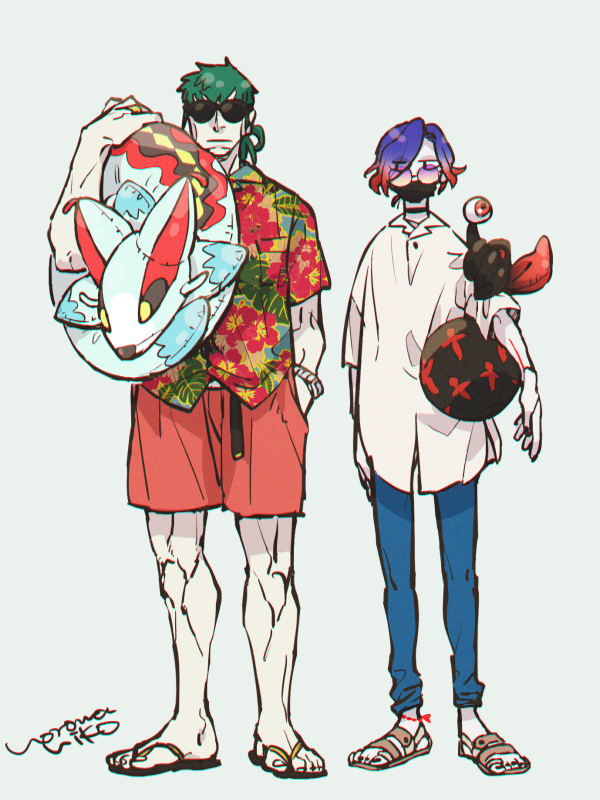 caster and tsuchimikado yasuhiro (fate and 1 more) drawn by noromakabe