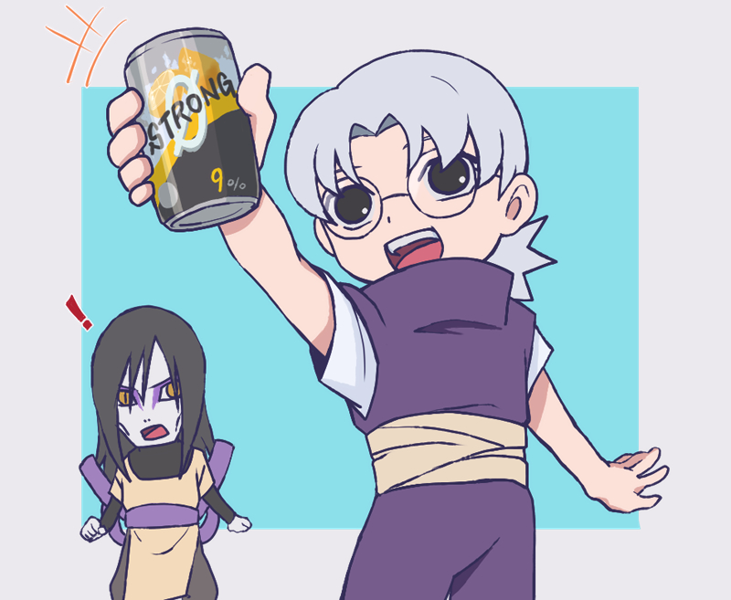 orochimaru and yakushi kabuto (naruto and 1 more) drawn by makidsume