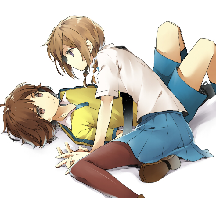 shindou takuto and yamana akane (inazuma eleven and 1 more) drawn by wonoco0916