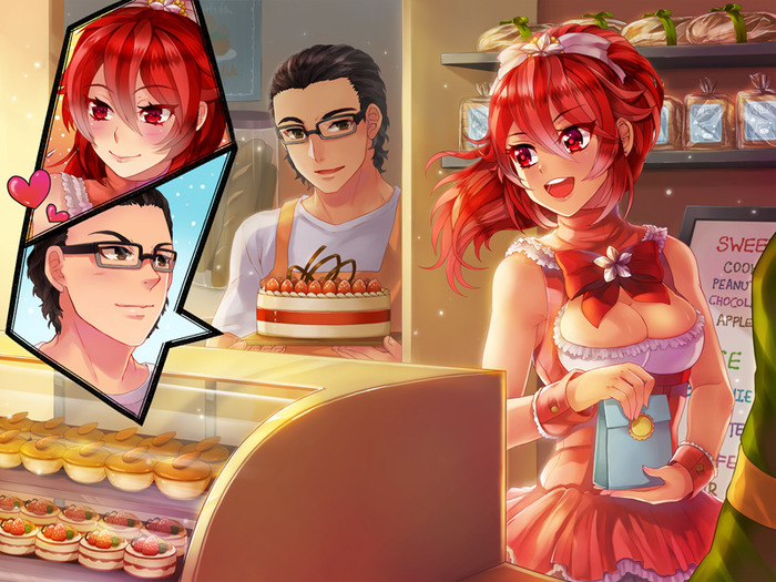audrey belrose (hunie and 1 more) drawn by kaskia