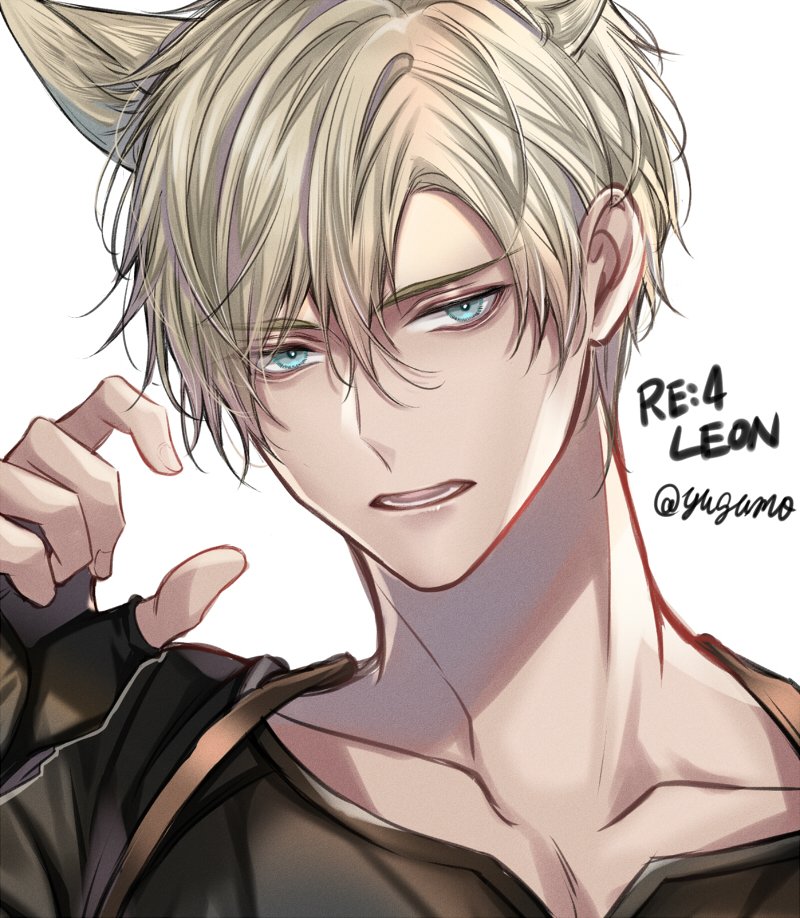 leon s. kennedy (resident evil and 2 more) drawn by yugumotwst