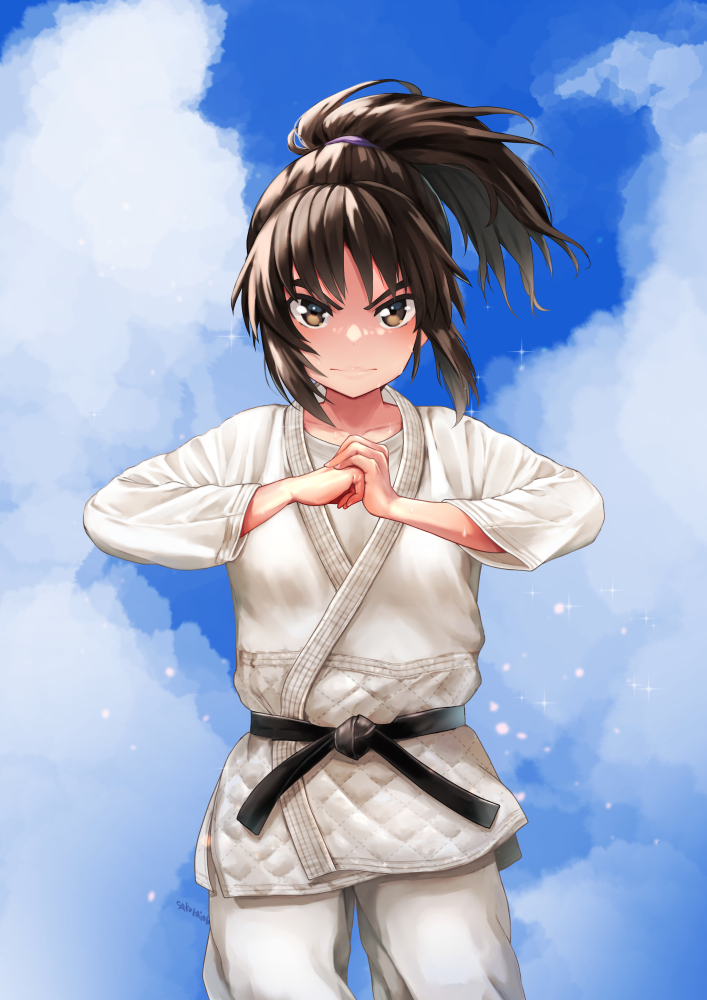 murakami (girls und panzer) drawn by yu_sakurai06