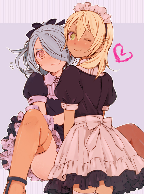 kazemaru ichirouta and miyasaka ryou (inazuma eleven) drawn by ediblepanda