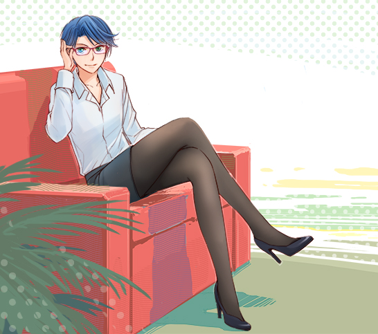 kashima yuu (gekkan shoujo nozaki-kun) drawn by yuzuka_(pixiv12193841)