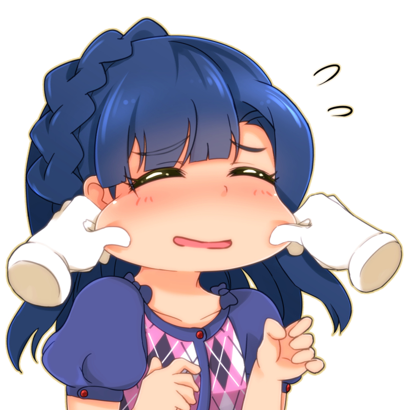 nanao yuriko (idolmaster and 1 more) drawn by ima_(lm_ew)