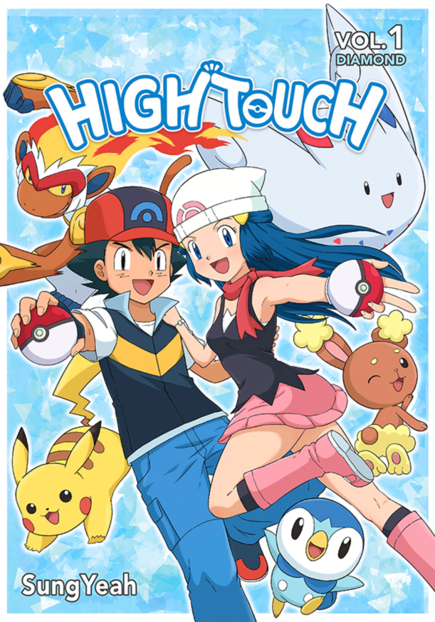 pikachu, dawn, ash ketchum, piplup, buneary, and 2 more (pokemon and 1 more) drawn by sungyeah