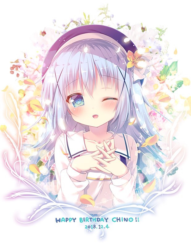 kafuu chino (gochuumon wa usagi desu ka?) drawn by mitsumomo_mamu
