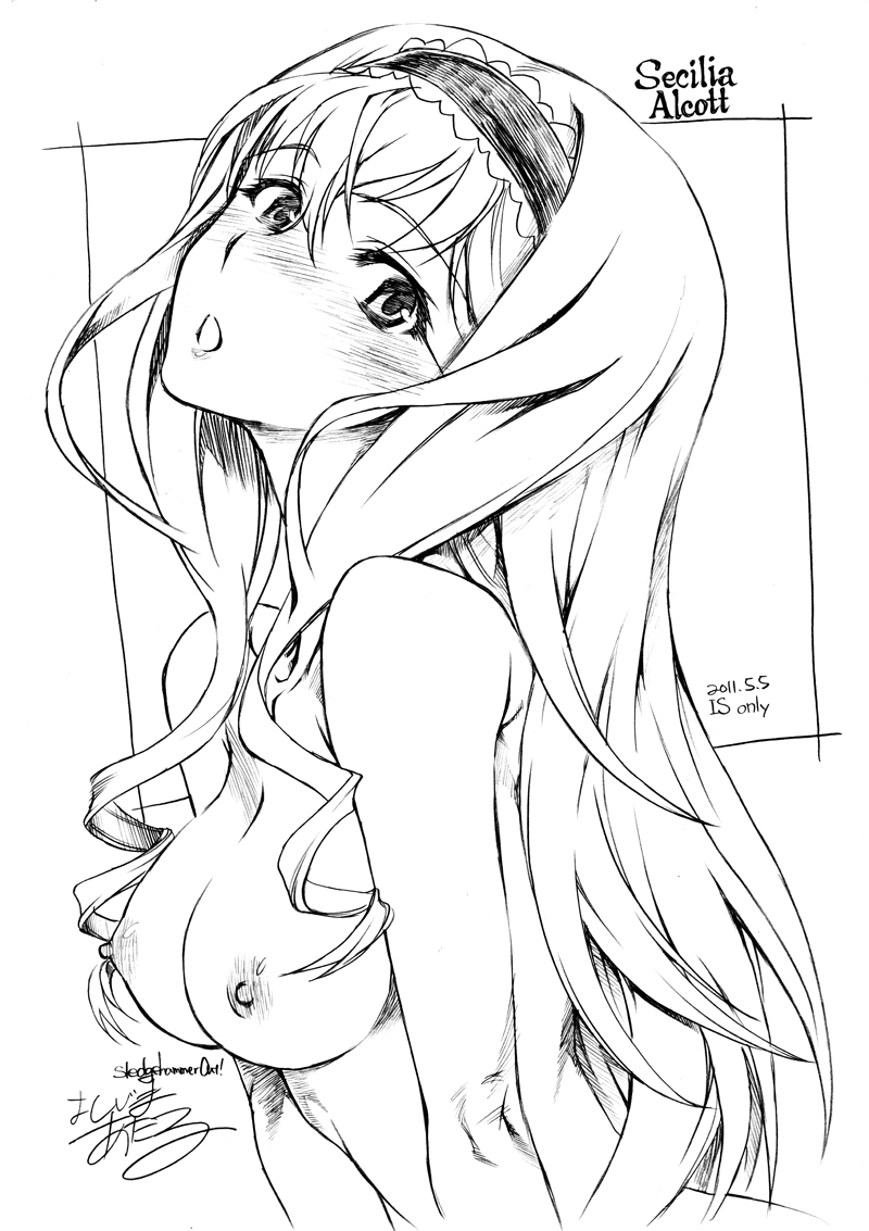 cecilia alcott (infinite stratos) drawn by yoshijima_ataru